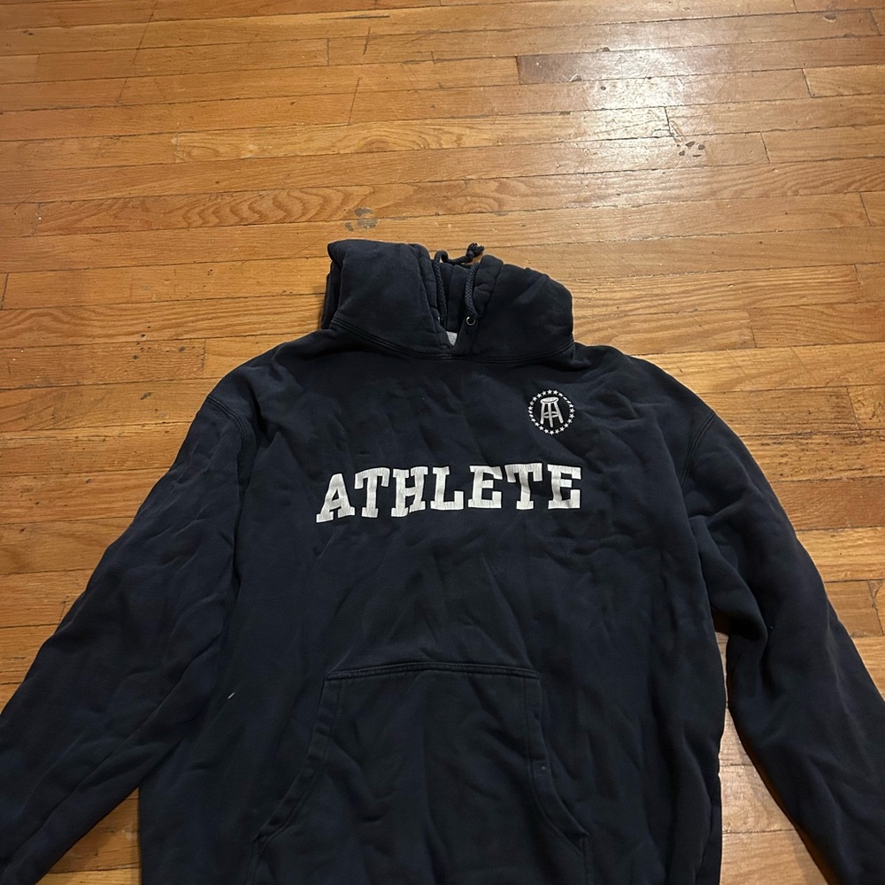 Athlete Black Hoodie